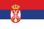 Serbien-Flagge